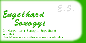 engelhard somogyi business card